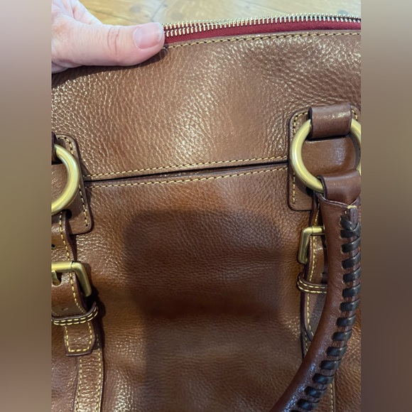 Dooney & Burke Florentine Domed Buckle Satchel - Picture 9 of 9